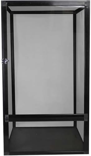 爬虫類ケージ ガラス製 メッシュ蓋 58.5×44×45㎝ 飼育ケース 爬虫類ケージ ガラス製 メッシュ蓋 58.5×44×45㎝ 飼育ケース